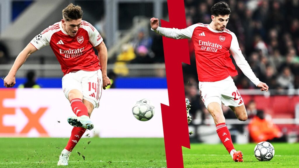 Arsenal fyrer løs fra distanse