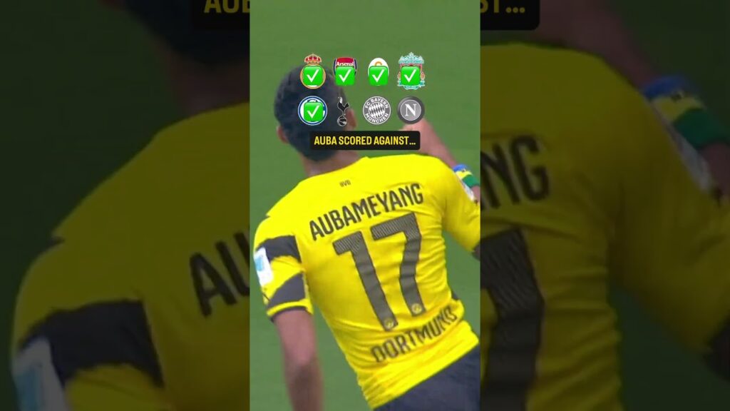 Aubameyang scorer i storstilte oppgjør