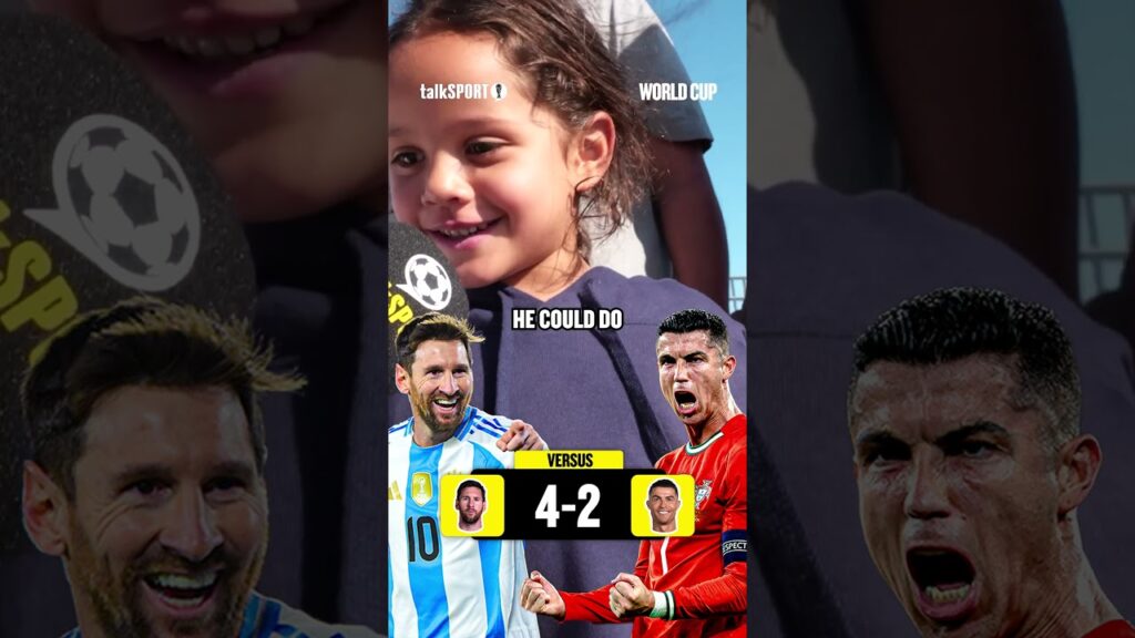 Barnets mening om Messi og Ronaldo