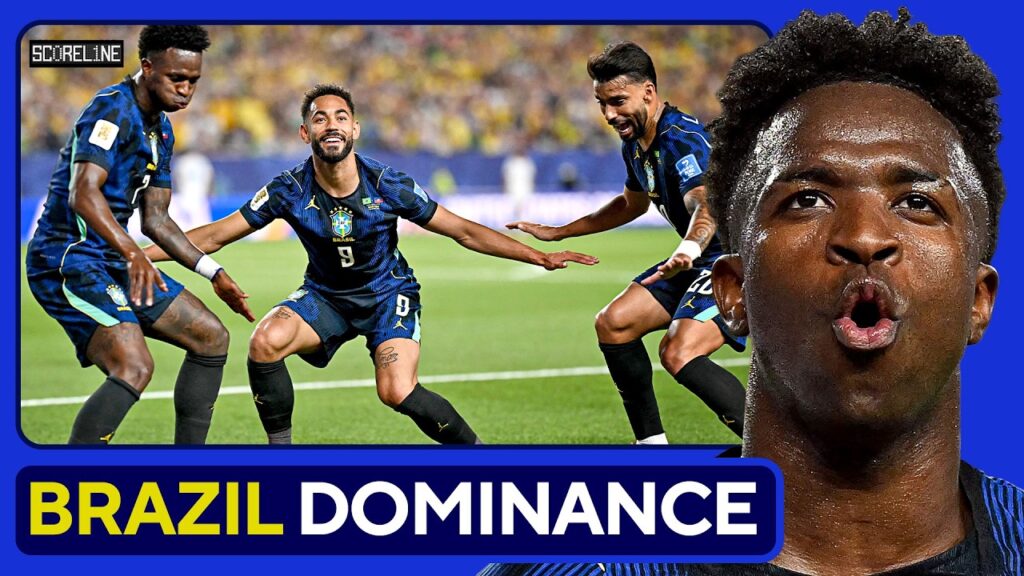 Brasil dominerer mot Haiti