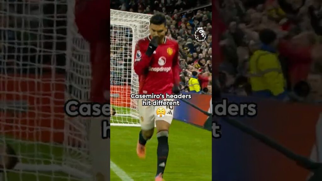 Casemiro scorer med hodet