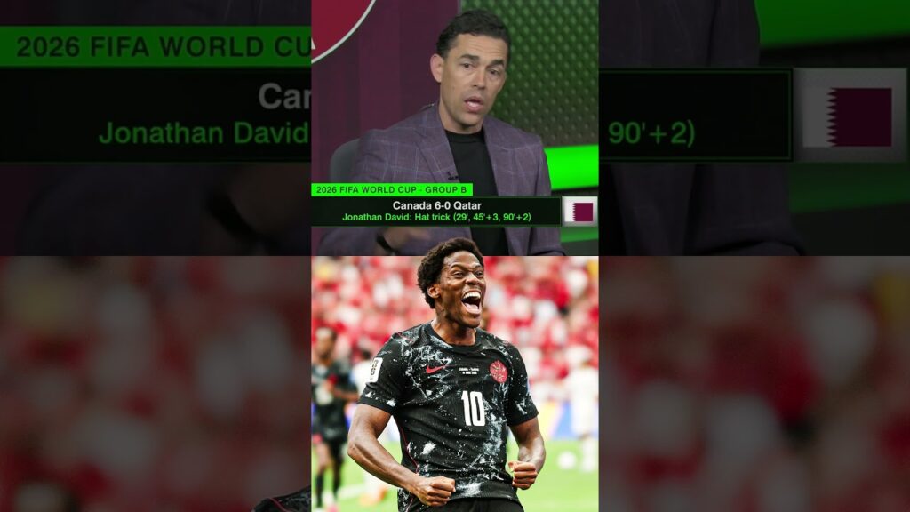David med hat trick for Canada