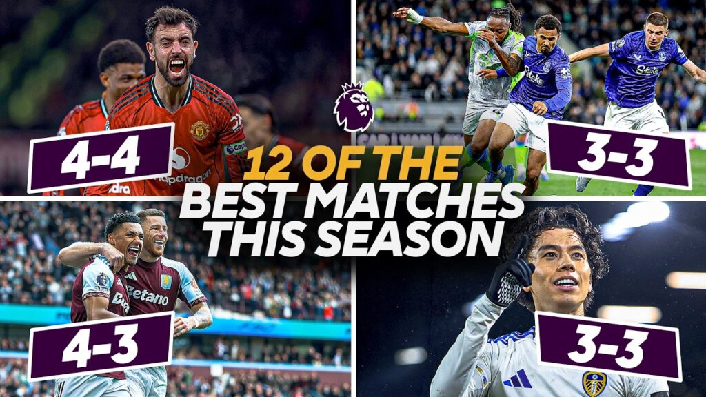 De beste kampene i Premier League