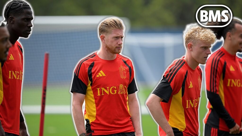 De Bruyne leder treningen