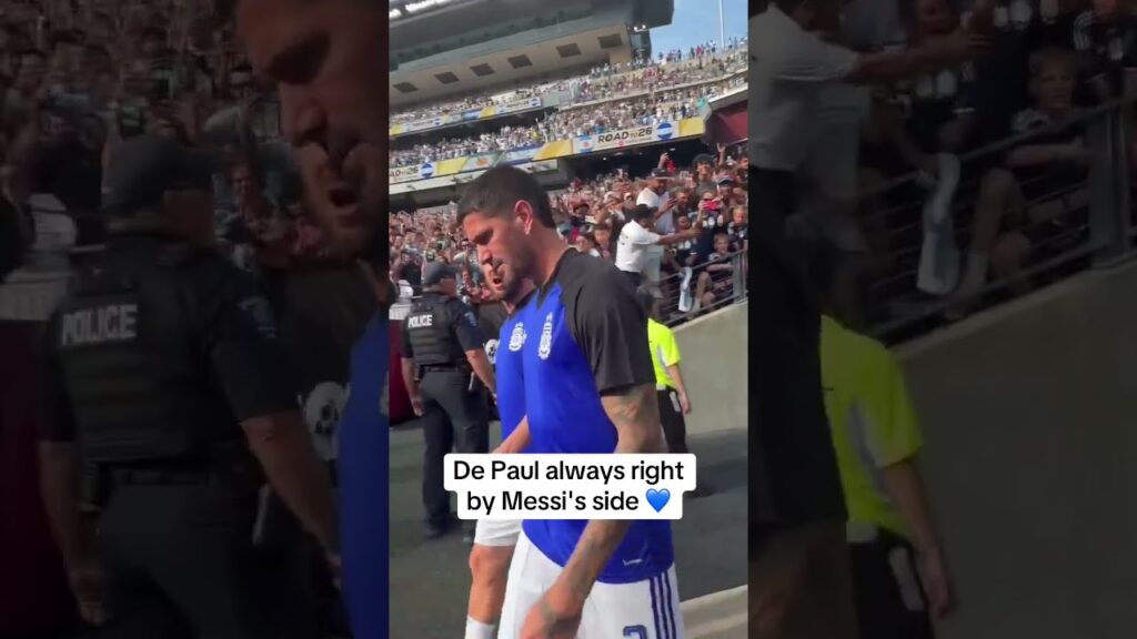 De Paul alltid ved Messis side