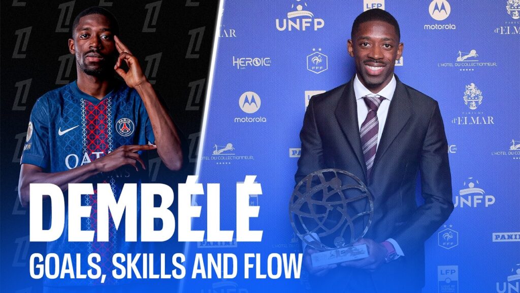 Dembélé med pris og stil