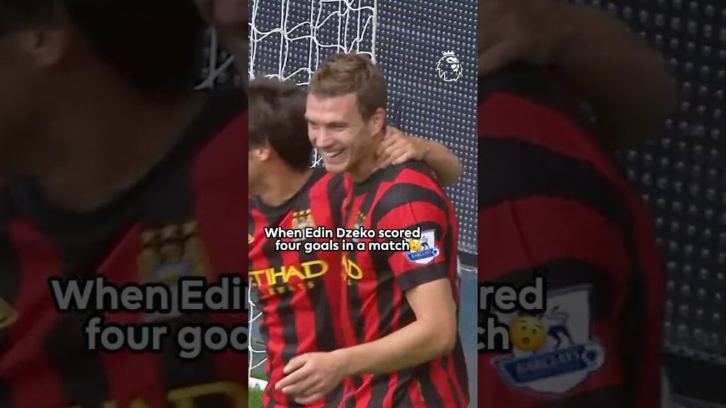 Dzeko fyrer løs med fire mål