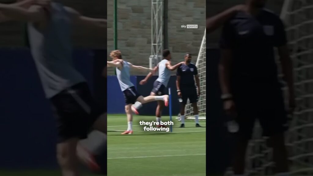 England-spillere i trening