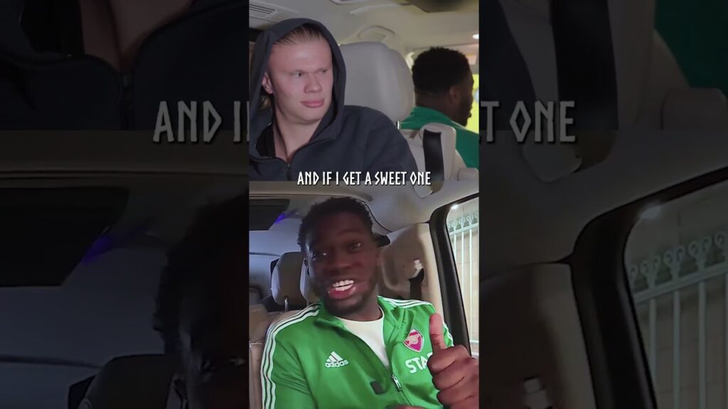 Haaland og Pogba i bilprat
