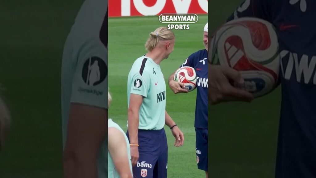 Haaland tilbake på treningsfeltet