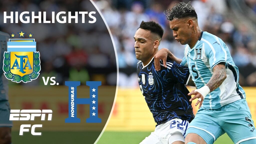 Intens duell mellom Argentina og Honduras