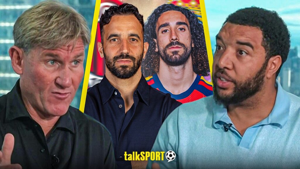 Jordan og Deeney i heftig diskusjon