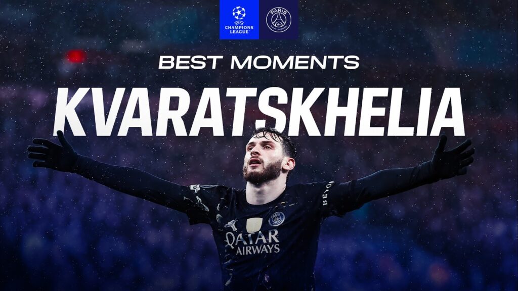 Kvaratskhelia feirer scoring