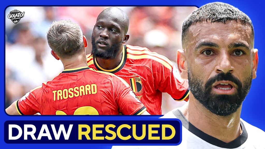 Lukaku redder poeng for Belgia