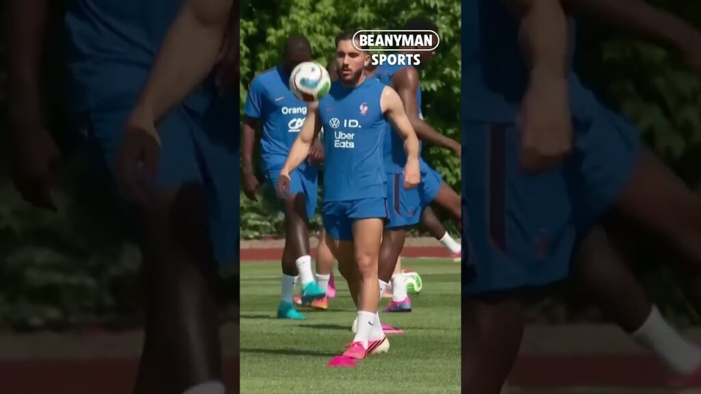 Mbappé leder fransk trening