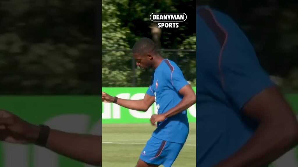 Mbappé stråler på treningsfeltet