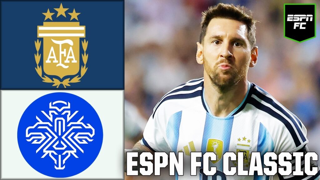 Messi i aksjon for Argentina