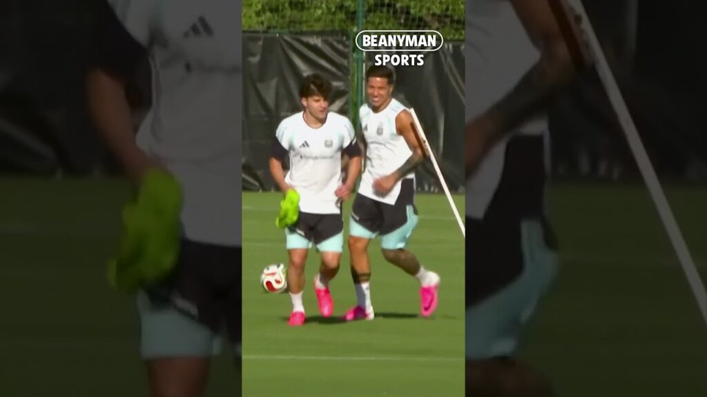 Messi leder Argentina-trening