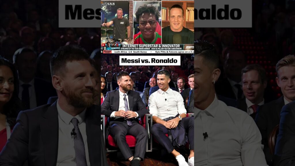 Messi og Ronaldo i heftig debatt