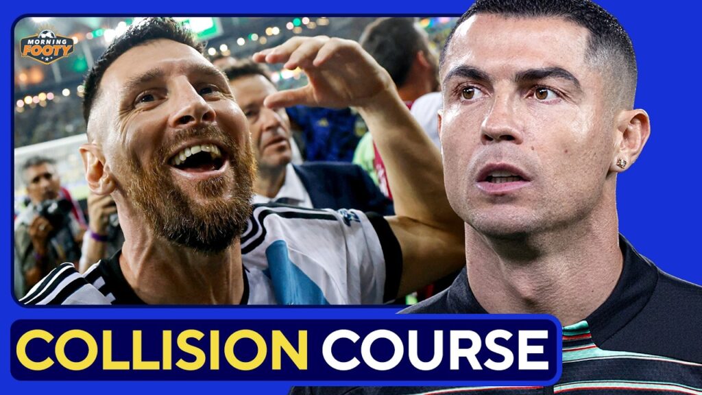 Messi og Ronaldo i heftig diskusjon