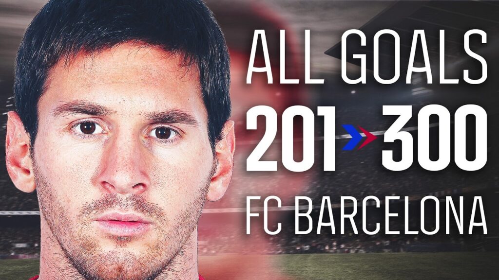 Messi scorer mål 201-300