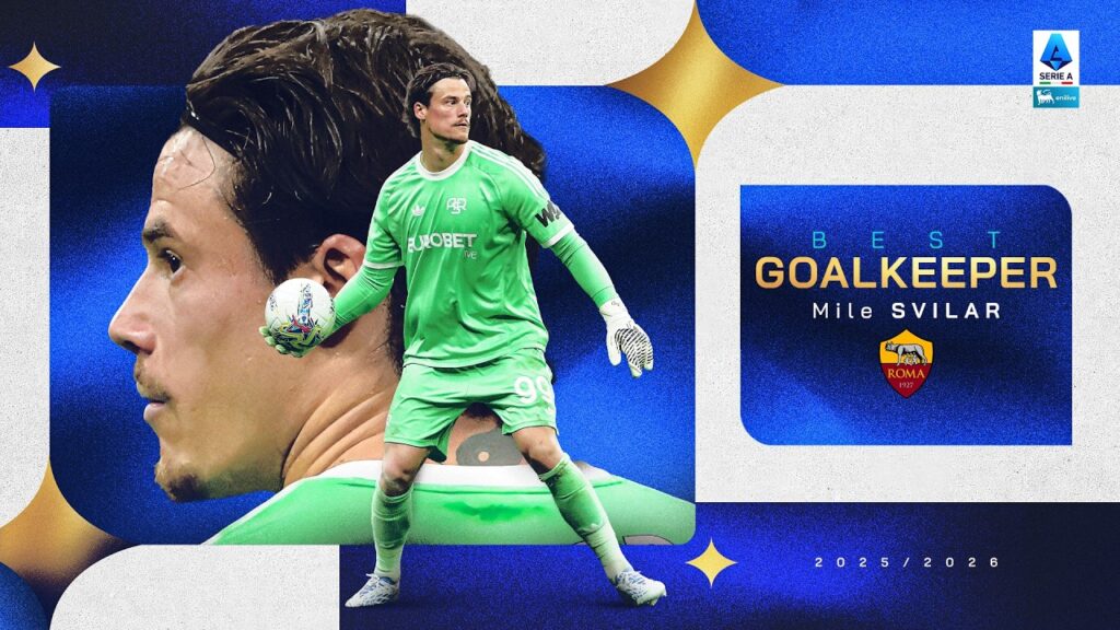 Mile Svilar kåret til årets keeper