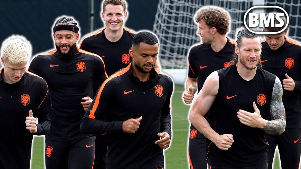 Nederland i trening før VM