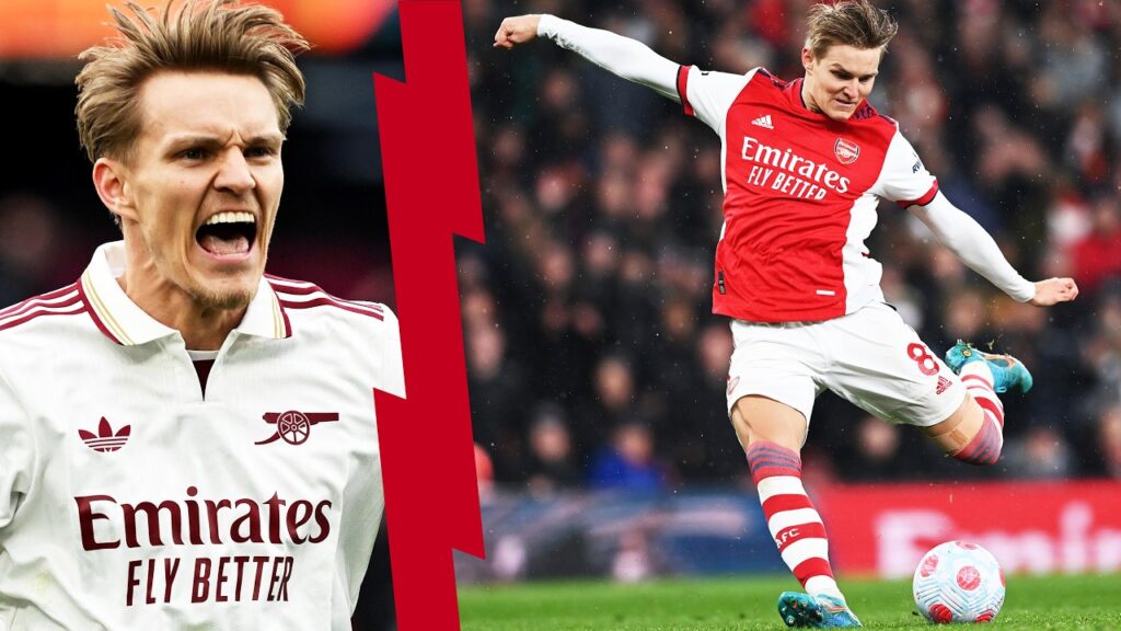 Odegaard fyrer løs fra distanse