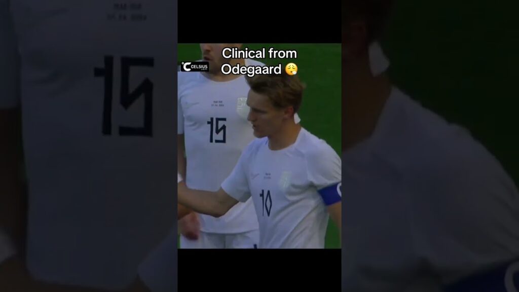 Ødegaard utligner for Norge