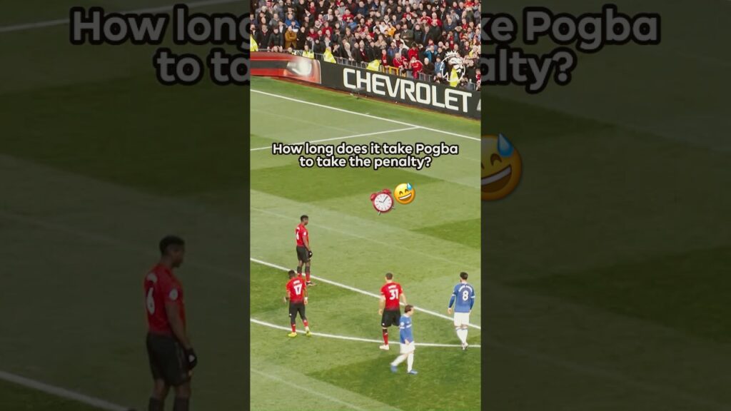 Pogba tar tiden på straffen