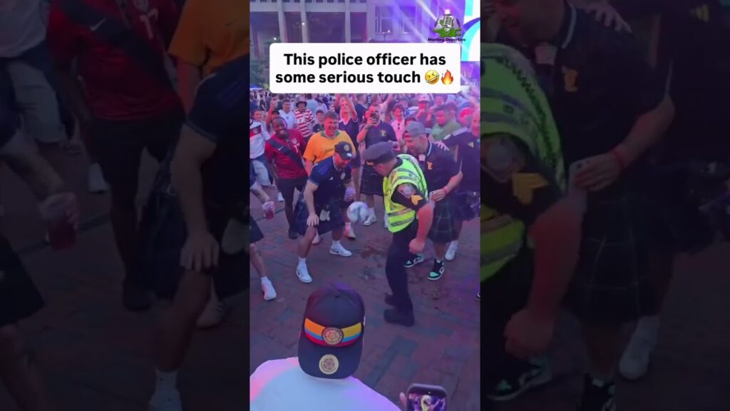 Politimann med danseferdigheter