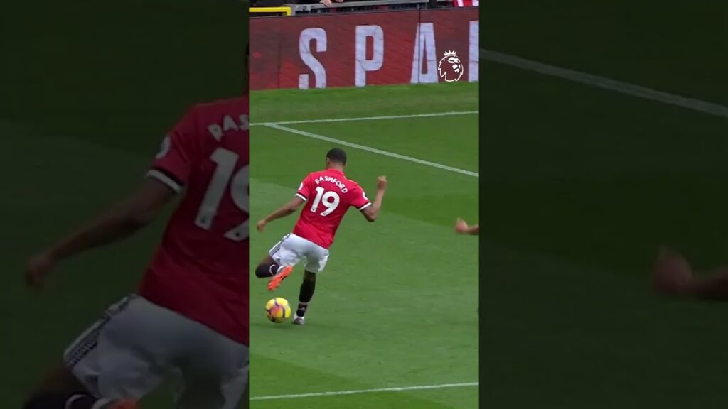 Rashford sender forsvareren på feil fot
