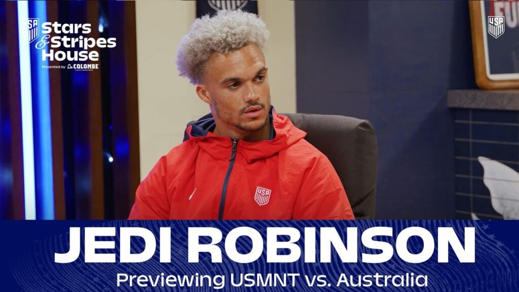 Robinson om kampen mot Australia