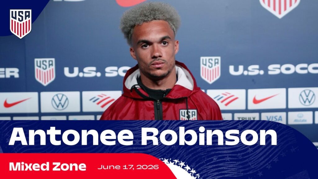 Robinson om kampen mot Australia