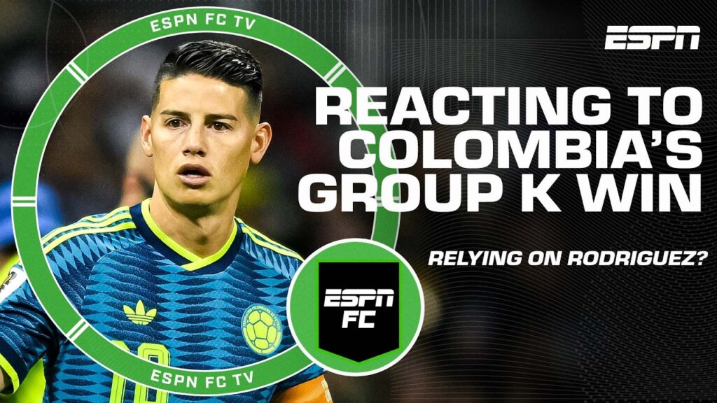 Rodriguez må levere for Colombia