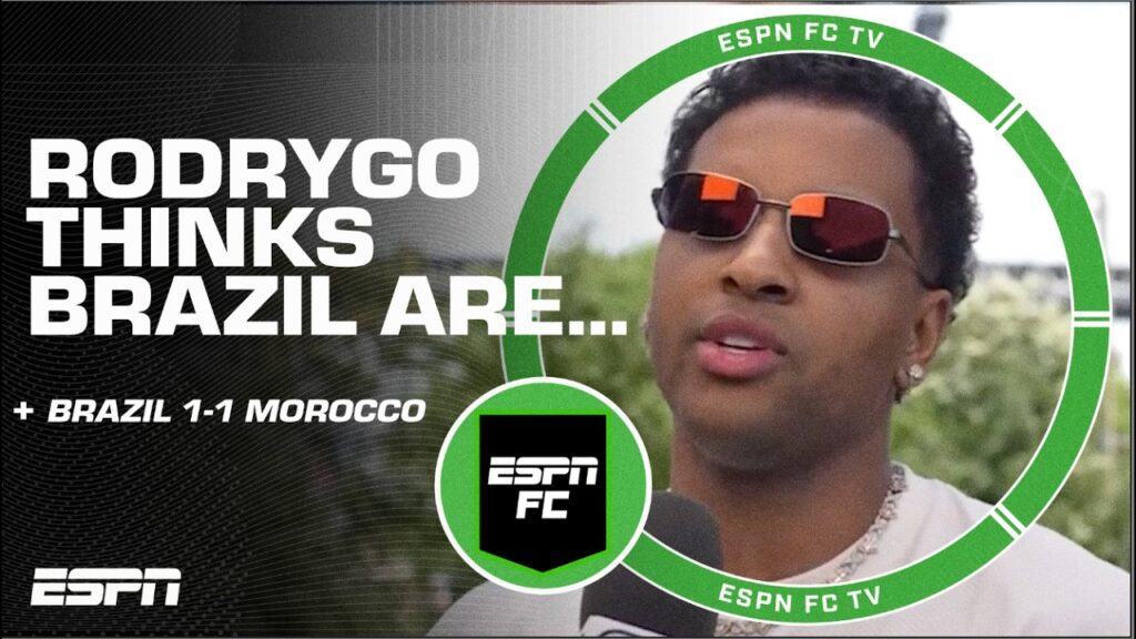 Rodrygo om presset på Brasil