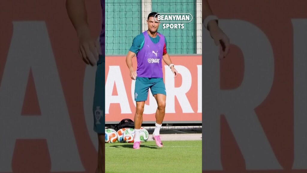 Ronaldo gir alt på trening