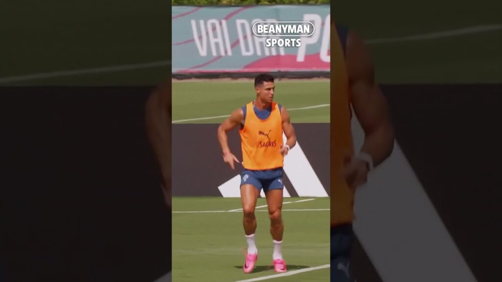 Ronaldo gir alt på trening