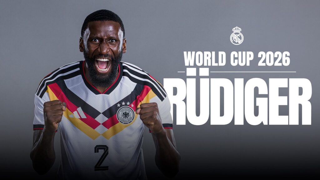 Rüdiger klar for VM 2026