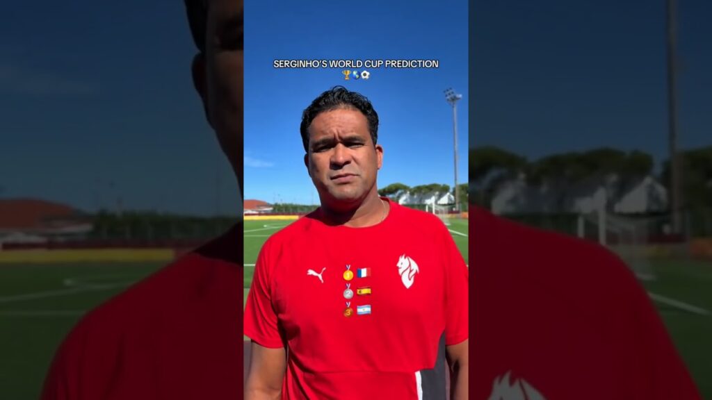 Serginho deler sine VM-spådommer