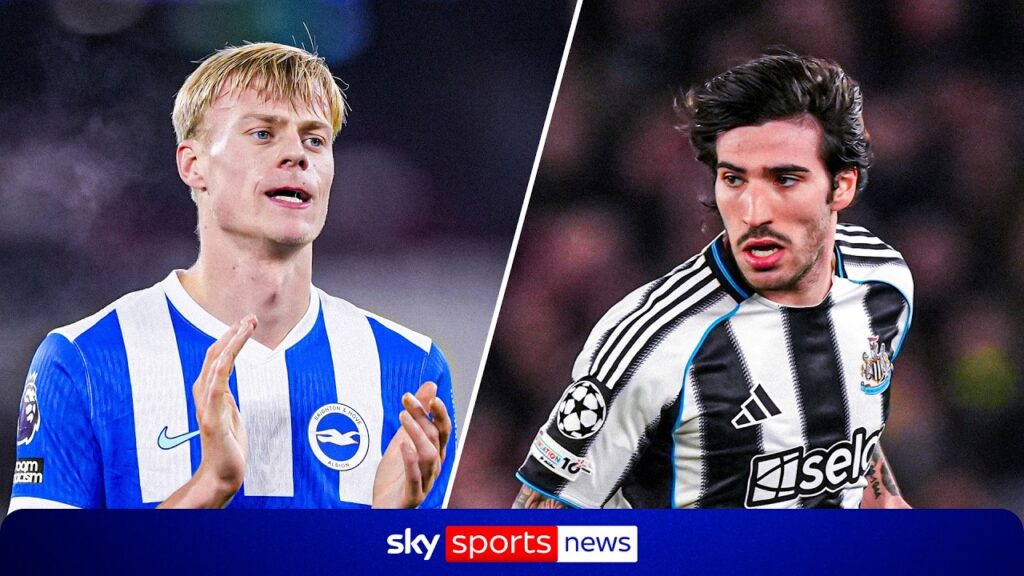 Spurs vurderer Tonali og van Hecke