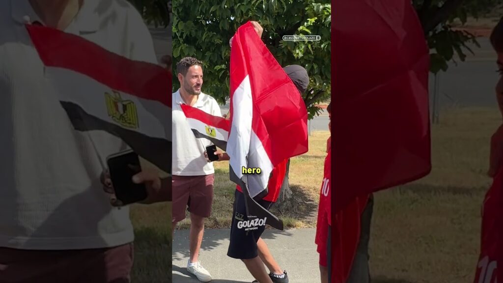 Supportere feirer Egypt
