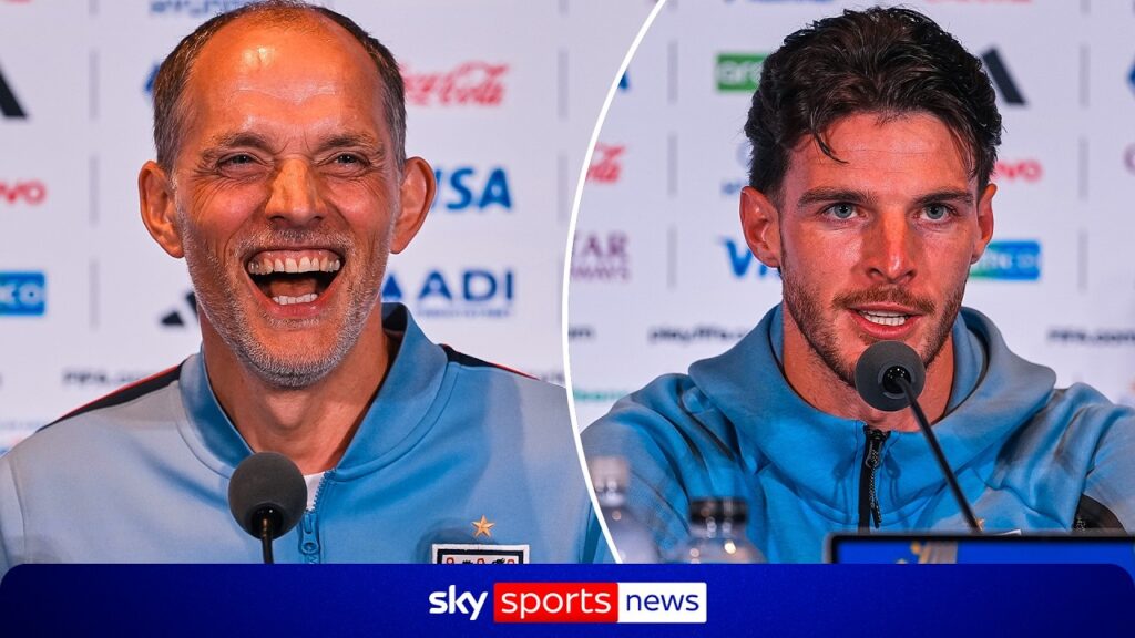 Tuchel og Rice om kampen