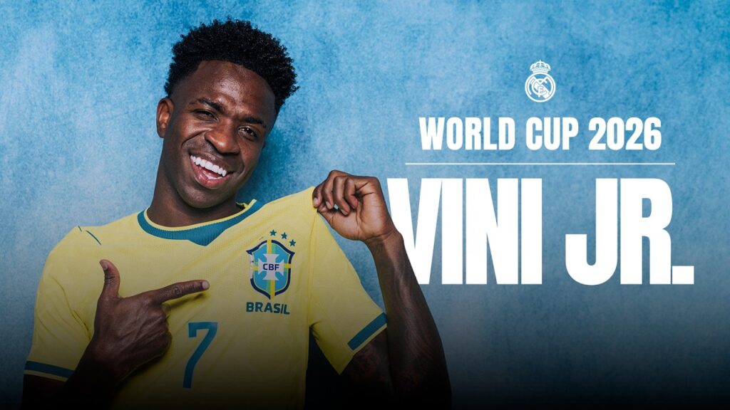 VINI JR. klar for VM 2026