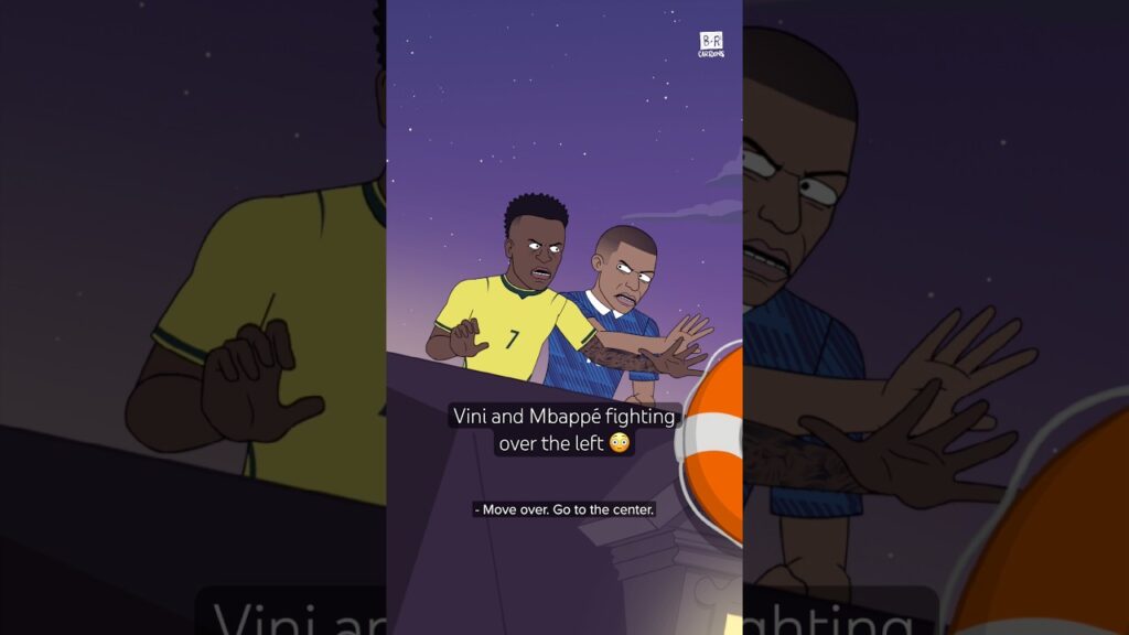 Vini og Mbappé i munnhoggeri