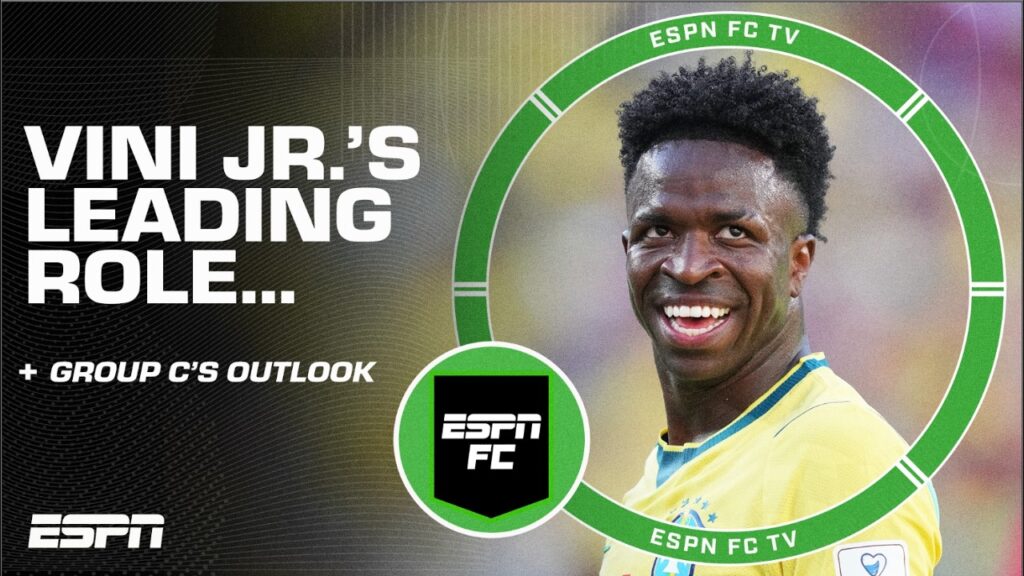 Vinicius Jr. i fokus for Brasil