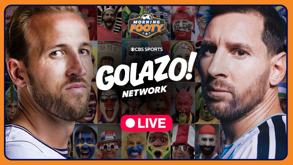 VM-debatt med Messi og Kane