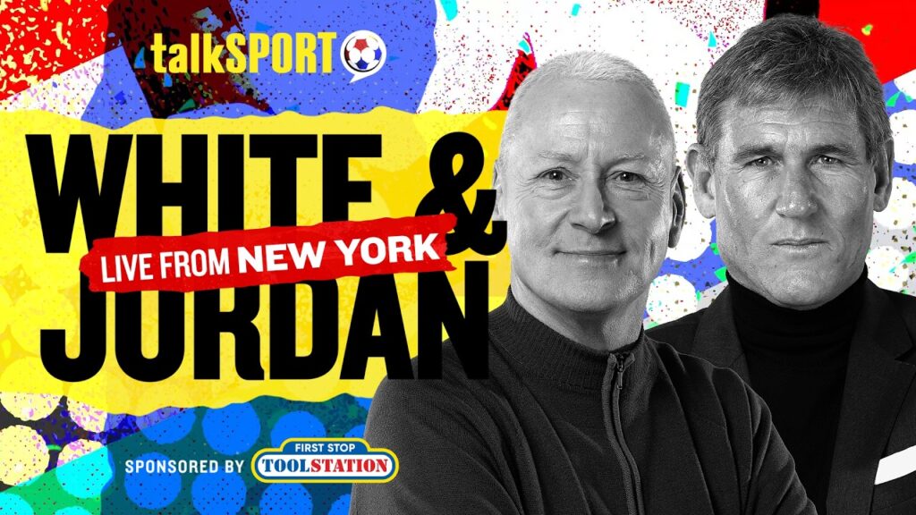 White og Jordan diskuterer fra New York