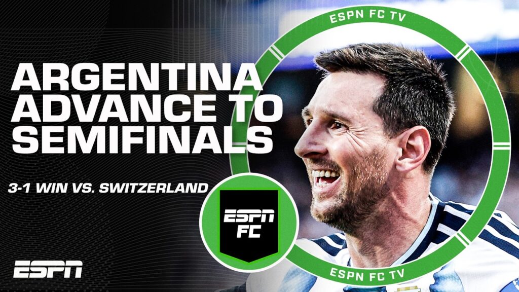 Argentina er klare for semifinalen
