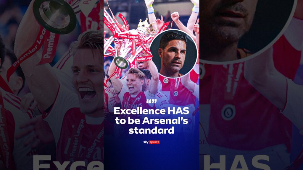 Arteta setter standardene for Arsenal
